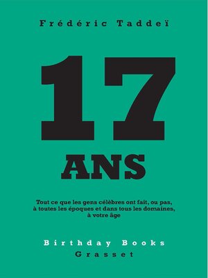 cover image of 17 ans